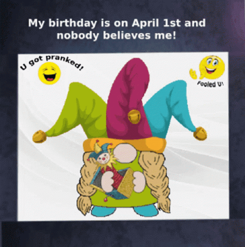 April Fools Nobody Believes Me GIF