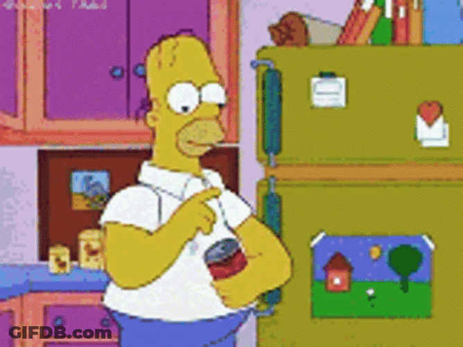 April Fools Simpsons GIF