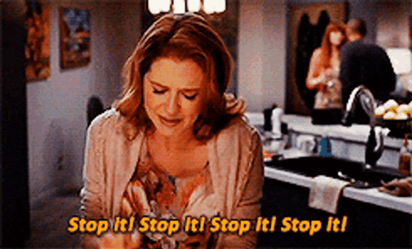 April Kepner Just Stop It GIF