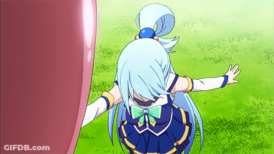 Aqua Talk Gian Frog GIF
