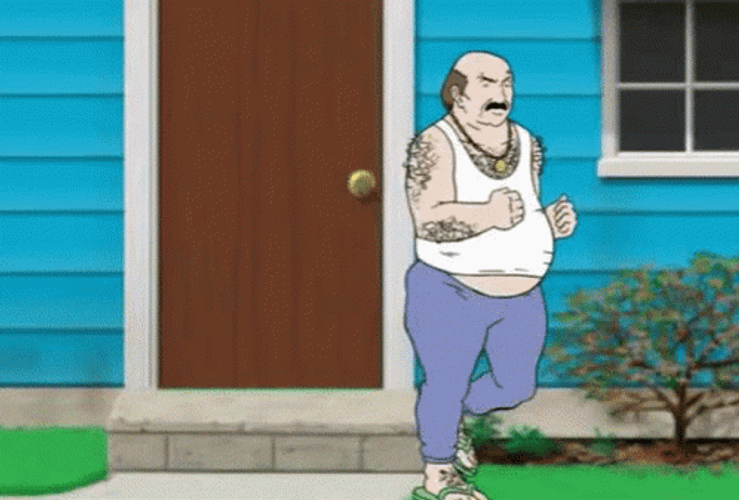 Aqua Teen Hunger Force Carl Running GIF