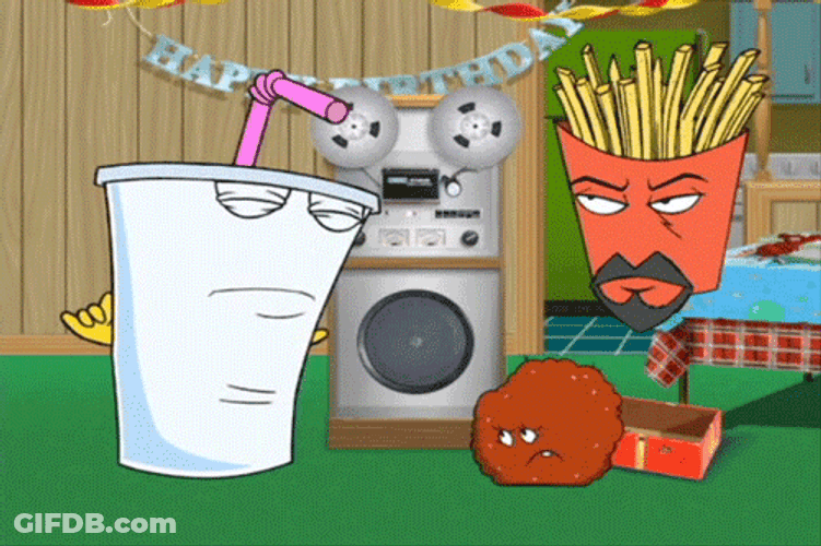 Aqua Teen Hunger Force Dancing GIF