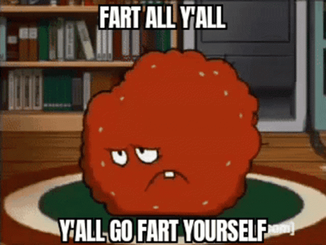 Aqua Teen Hunger Force Meatwad On Plate GIF
