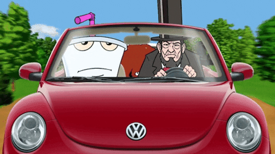 Aqua Teen Hunger Force Road Trip GIF