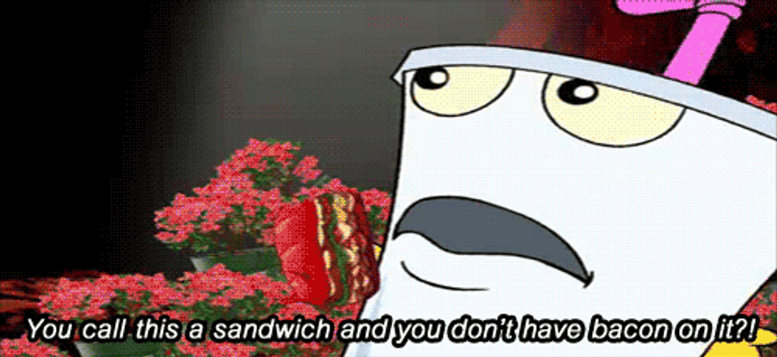 Aqua Teen Hunger Force Sandwich GIF