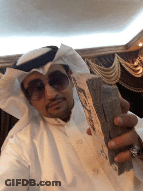 Arab Guy Take My Money GIF