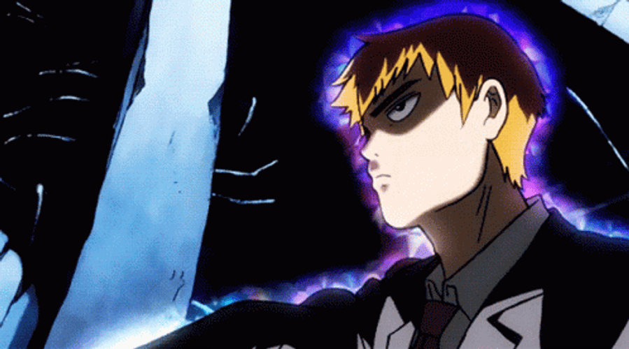 Arataka Reigen Mob Psycho GIF