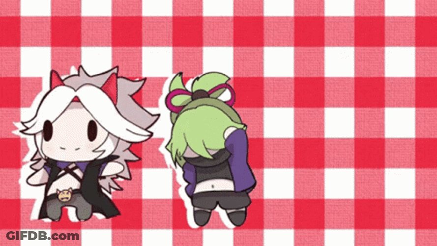 Arataki Itto Spinning Around Cartoon GIF