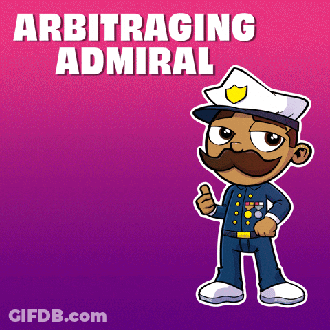 Arbitraging Admiral Thumbs Up GIF