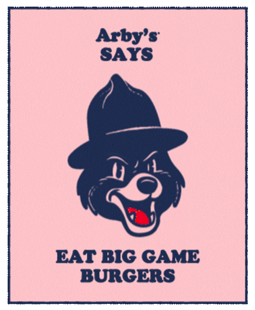 Arbys Big Game Burgers Mobile Design GIF