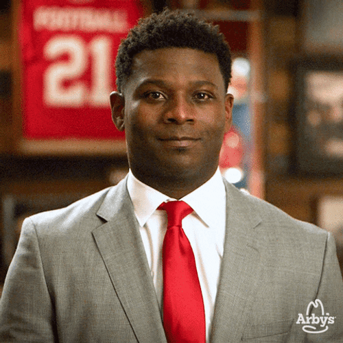 Arbys Endorser LaDainian Tomlinson Shocked Reaction GIF