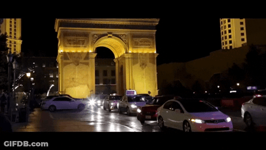 Arc De Triomphe Las Vegas GIF