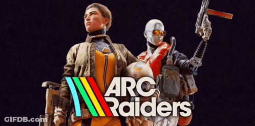 Arc Raiders Poster Robot And Woman GIF