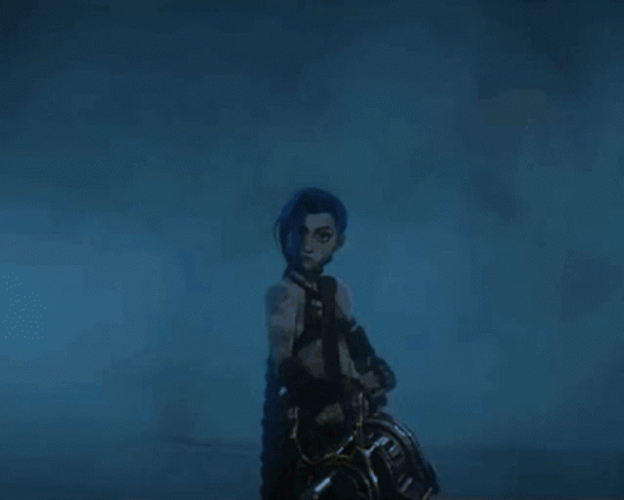 Arcane Jinx Dodge Enemy Attack GIF