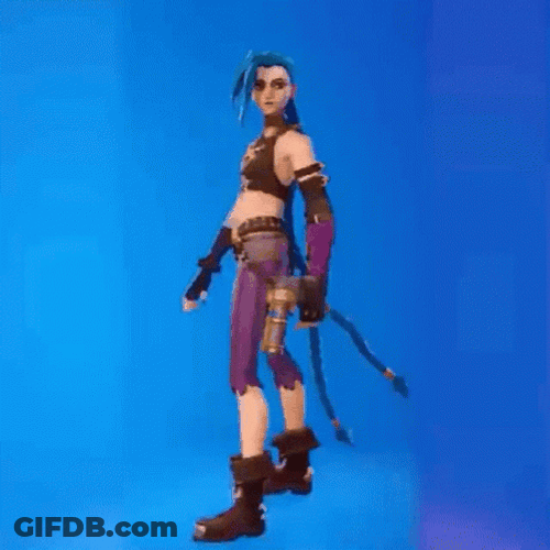 Arcane Jinx Flexible Body GIF
