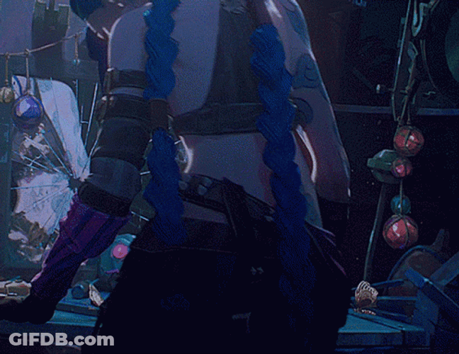 Arcane Jinx Is Frustrated GIF
