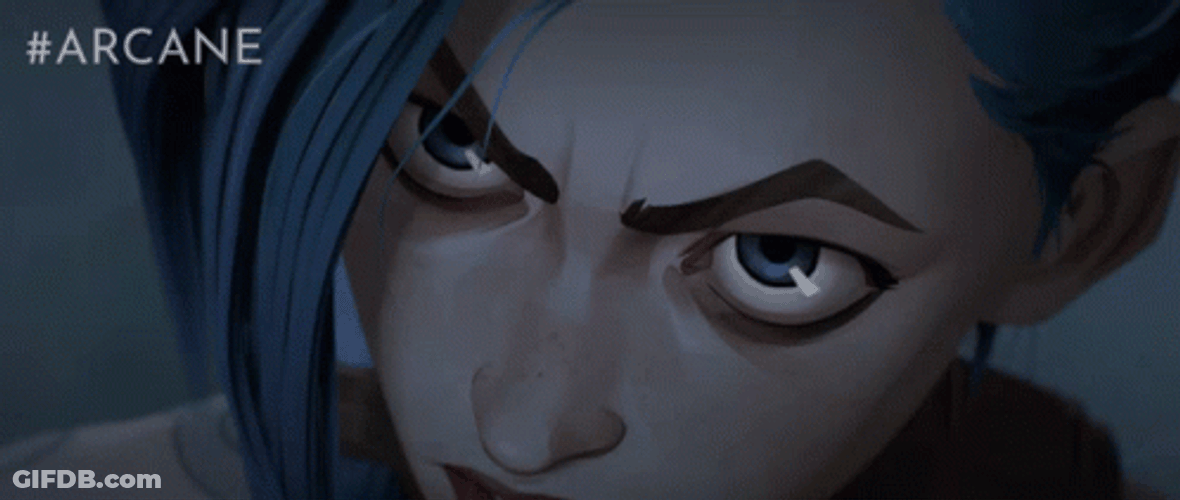 Arcane Jinx Looking For Something GIF