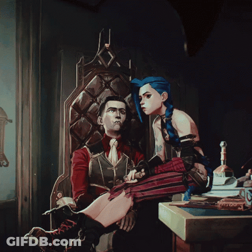 Arcane Jinx Sided With Silco GIF