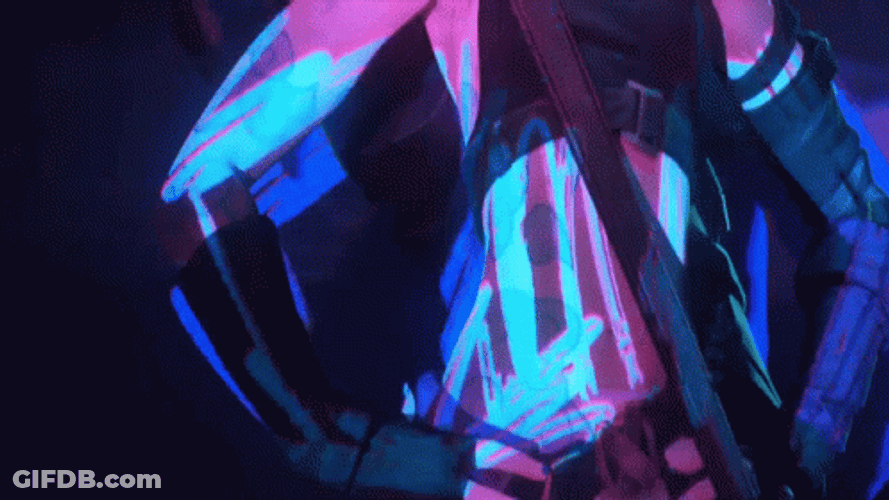 Arcane Jinx Waiting For Someone GIF