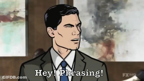 Archer From Archer Says Hey Phrasing In A Cartoon GIF