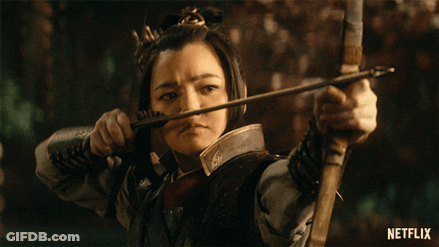 Archery Shot Avatar The Last Airbender GIF