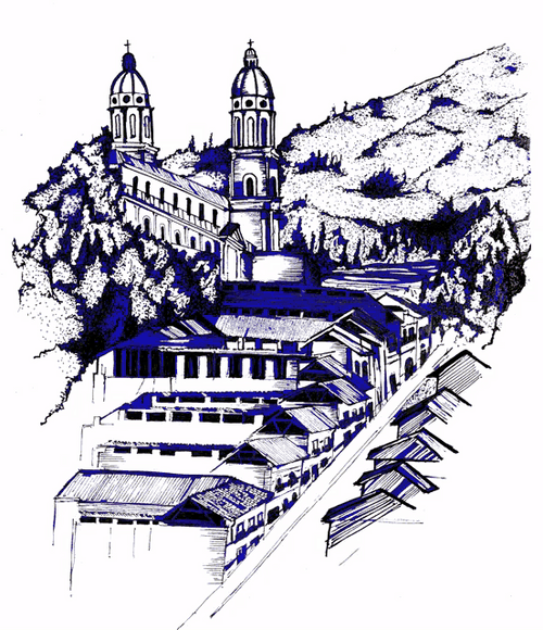Architecture Landscape Sketch GIF