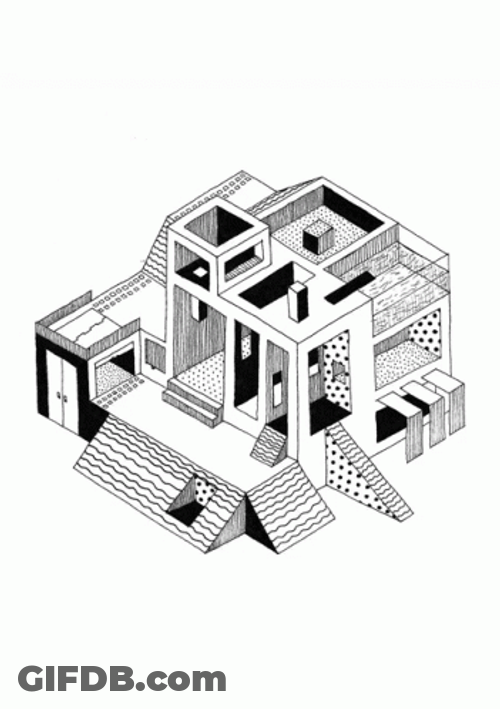 Architecture Model Scape GIF