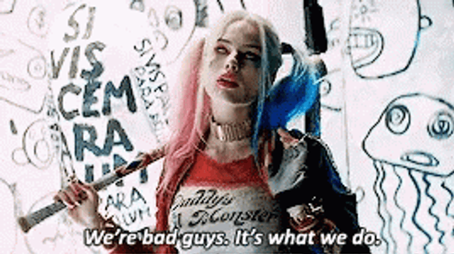 Are We The Baddies Harley Quinn GIF