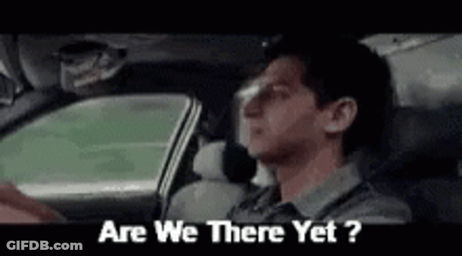 Are We There Yet Asked Deadpool GIF