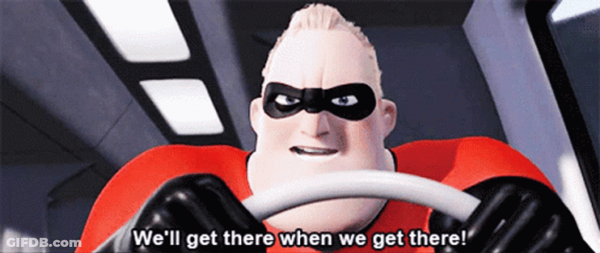Are We There Yet Bob Parr Driving GIF