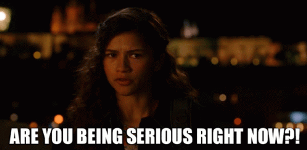 Are You Being Serious Right Now Clark GIF