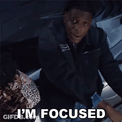 Are You Distracted Or Focused GIF