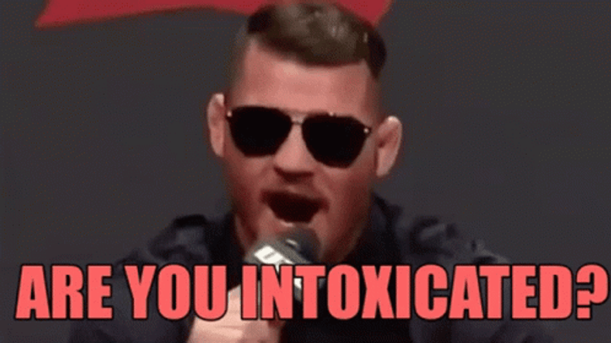 Are You Intoxicated Drunk Meme GIF
