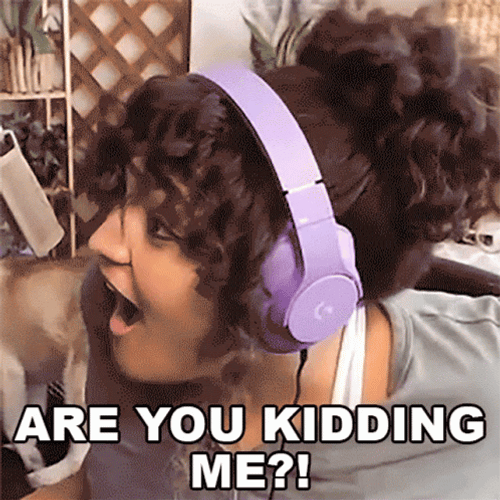 Are You Kidding Me Gamer Friskk GIF