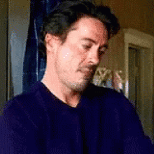 Are You Kidding Me Robert Downey Face Palm GIF