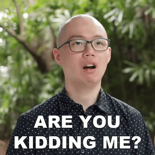 Are You Kidding Me Shocked Chris Cantada GIF