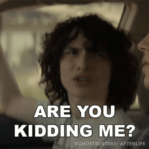 Are You Kidding Me Trevor Wolfhard Confused GIF