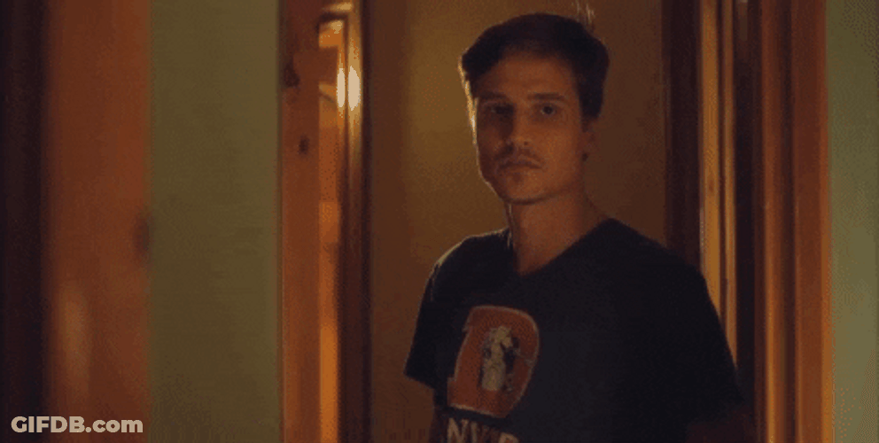 Are You Ok Guy Asked Girl With Curly Hair GIF