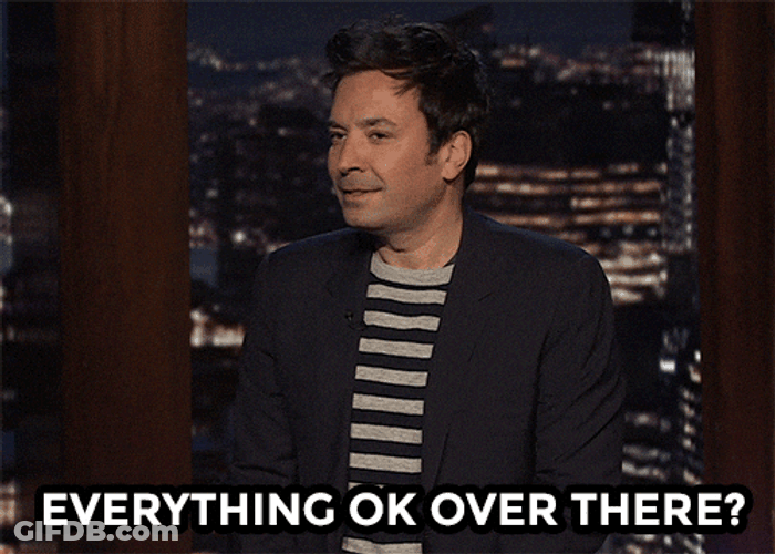 Are You Ok Jimmy Fallon Ask On Cam GIF
