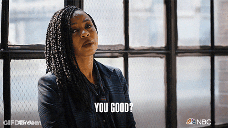 Are You Ok Sgt Ayanna Bell Asked GIF