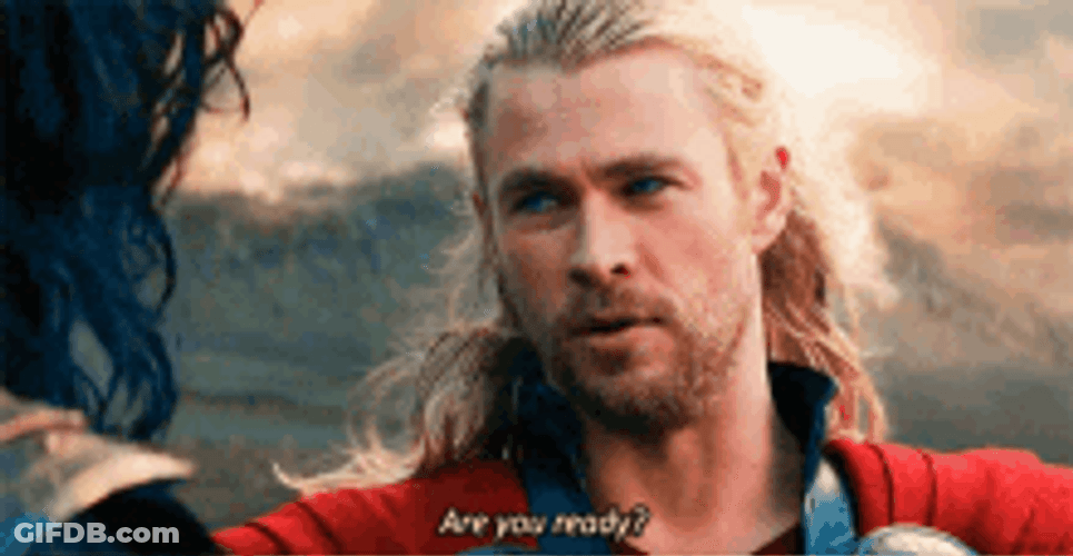 Are You Ready Chris Hemsworth Thor GIF