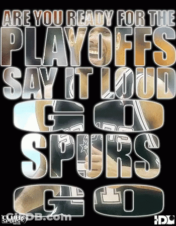 Are You Ready For Playoffs Poster GIF