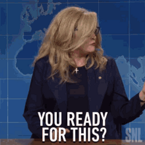 Are You Ready Saturday Night Live GIF