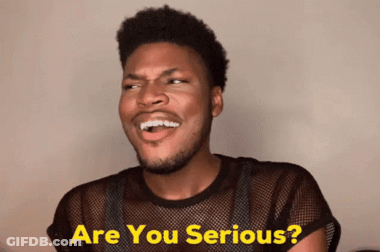 Are You Serious African Man GIF