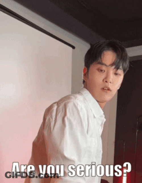 Are You Serious Hajoon Drummer GIF