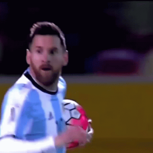 Argentina Football Player Lionel Messi Fist Pump GIF
