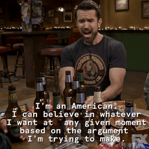 Arguing American Guy Talk GIF