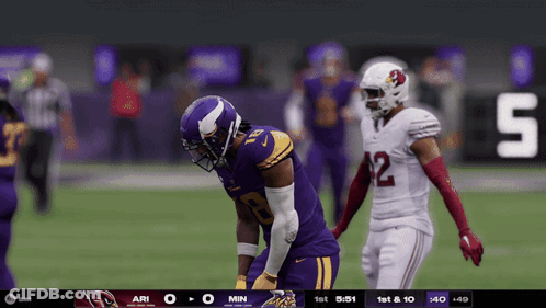 Ari And Vikings Playing Game, Vikings Leading GIF