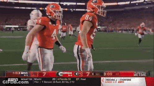 Ari Football Player #85 Kneeling On Field GIF