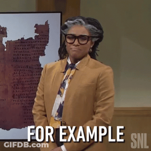Ariana DeBose For Example GIF